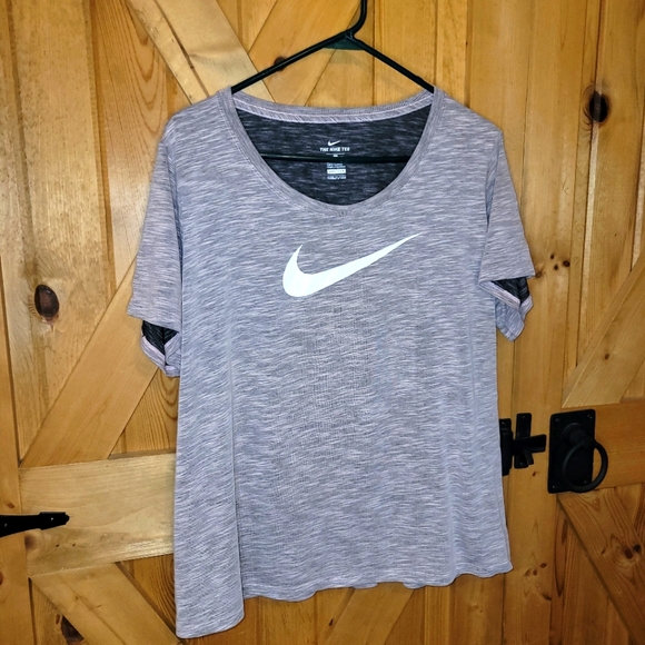 Nike Tops - Nike Swoosh Dri-Fit Tee Size 1x